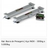 Bal. Barra de Pesagem | Aço INOX - 300kg a 5.000kg Digi-Tron