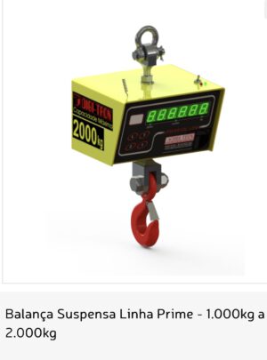 Balança Suspensa Linha Prime - 1.000kg a 2.000kg Digi-Tron