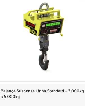Balança Suspensa Linha Standard - 3.000kg a 5.000kg Digi-Tron