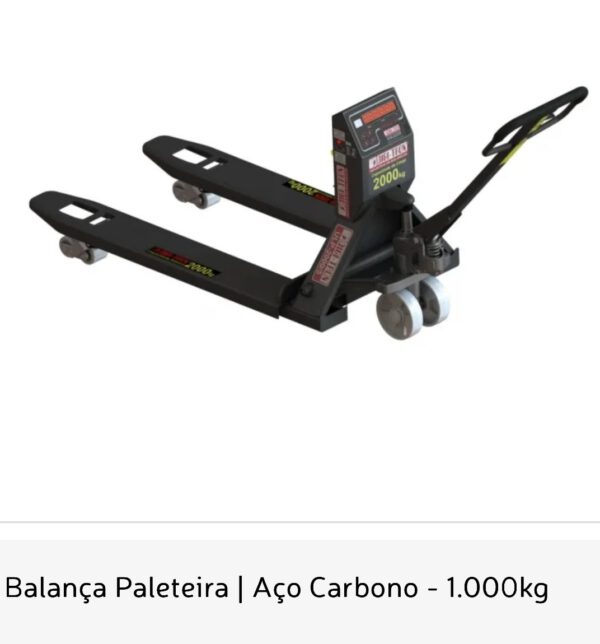 Balança Paleteira | Aço Carbono - 1.000kg Digi-Tron