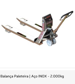 Balança Paleteira | Aço INOX - 2.000kg Digi-Tron
