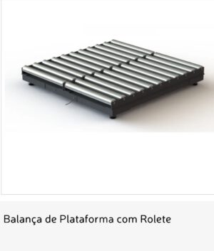 Balança de Plataforma com Rolete Digi-Tron