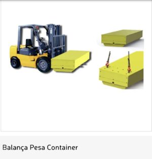 Balança Pesa Container Digi-Tron