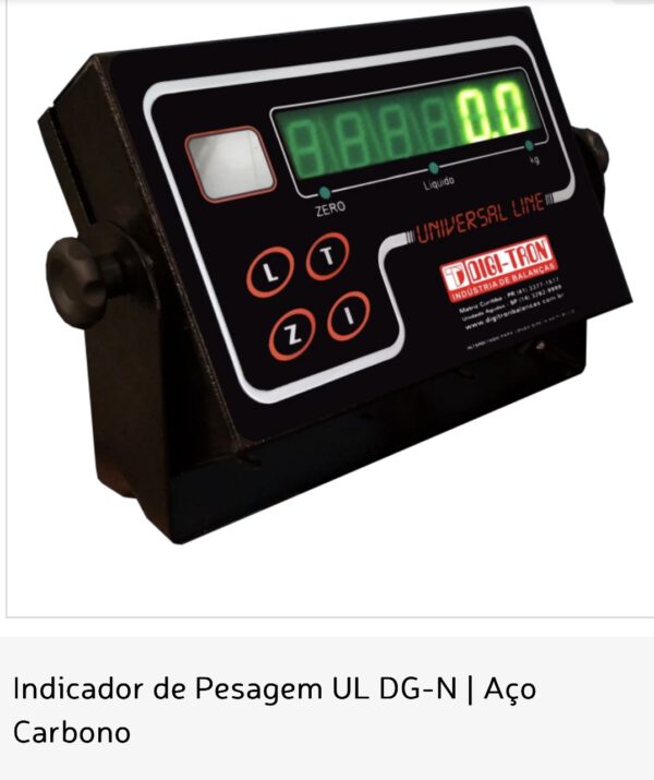 Indicador de Pesagem UL DG-N | Aço Carbono Digi-Tron