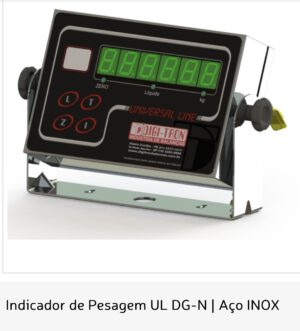 Indicador de Pesagem UL DG-N Mini | Aço INOX Digi-Tron