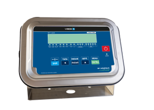 WINOXR-BPA (saída analógica) INMETRO NTEP OIML UL Pesagem e dosagem com cápsula em aço inoxidável e opção de instalação em bancada, mesa ou coluna
