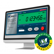 Linha rodoviária Pesonet INMETRO Indicador de Pesagem Virtual para células de carga digitais ou digitalizadas
