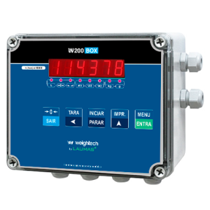 W200-Box CE ATEX INMETRO NTEP OIML UL Até 99 fórmulas de carga e descarga
