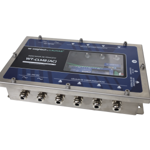 Laumas Elettronica WT-CLM8 CE INMETRO OIML UL Construção em inox com proteção IP67, com alta robustez elétrica e hardware com construção padrão italiano